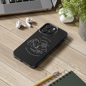 Matthew 17:20 &quot;Faith can move mountains&quot; Jesus phone case