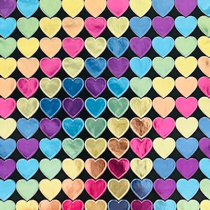 200 stickers coeurs, petits stickers coeurs colorés, brillants, livraison GRATUITE