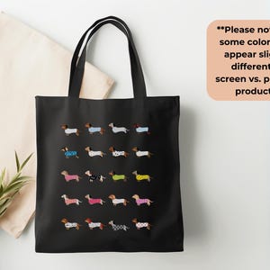 Dog Tote Bag Canvas Tote Bag Gift Dog Mom