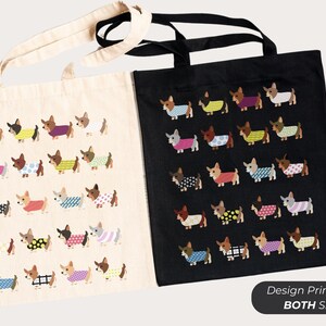 Dog Lover Accessories Travel Bag Corgi Mom Gift