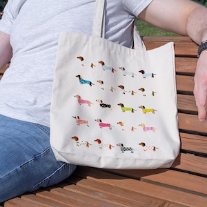 Tote Bag Dachshund Lover Gift for Dog Lovers