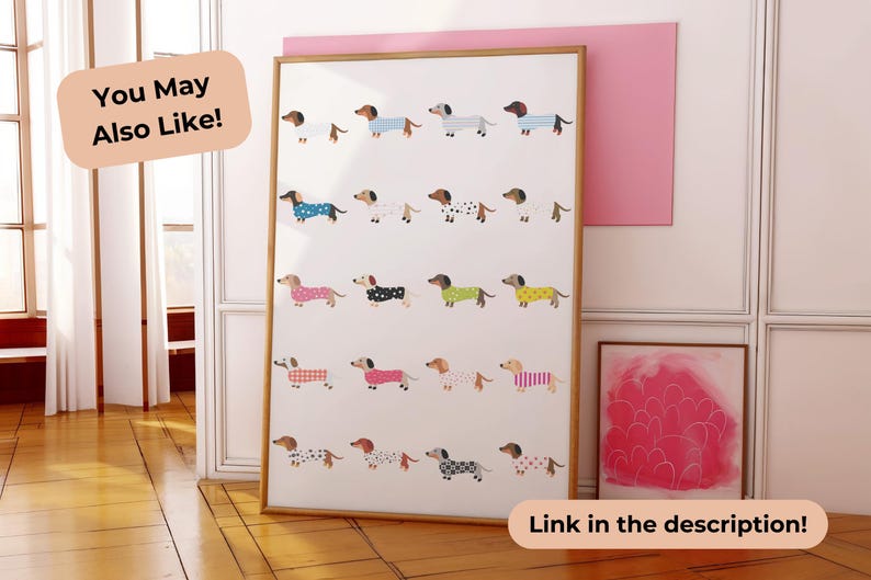 Tax tygväska hund tygväska canvas tygväska present hund mamma tygväska för kvinnor tygväska taxälskare present till hundälskare wienerhund present bild 9