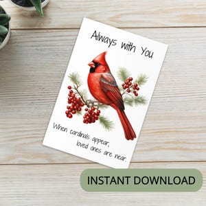 Digitale Beileidskarte Beileid Karte Beileid Karte Beileid Geschenk Vogel Beileid Karte Beileid Roter Vogel