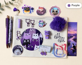 Cat Lover Gift Box Cat Mom Gift for Her Cat Gift Set Cat Themed Gifts Curated Cat Bundle Gift for Cat Lover Cat Gift Bundle Unique Cat Gift
