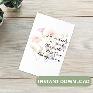 Gifts for Gigi for Mothers Day Gigi Gift Mothers Days Gigi Custom Gigi Gift for Gigi Mothers Day Gift for Grandma Mothers Day Gift for Gigi