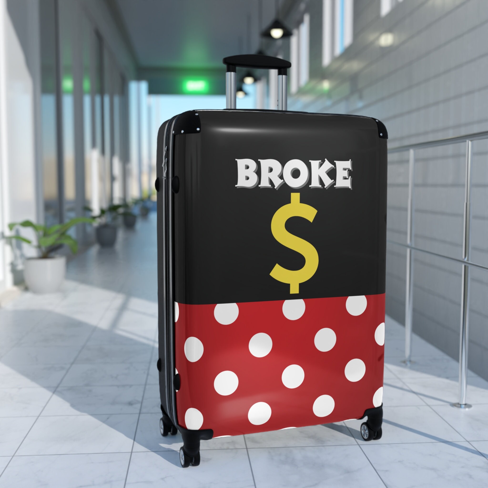 Family Disney Suitcase Designed & Sold By Stupor Sane