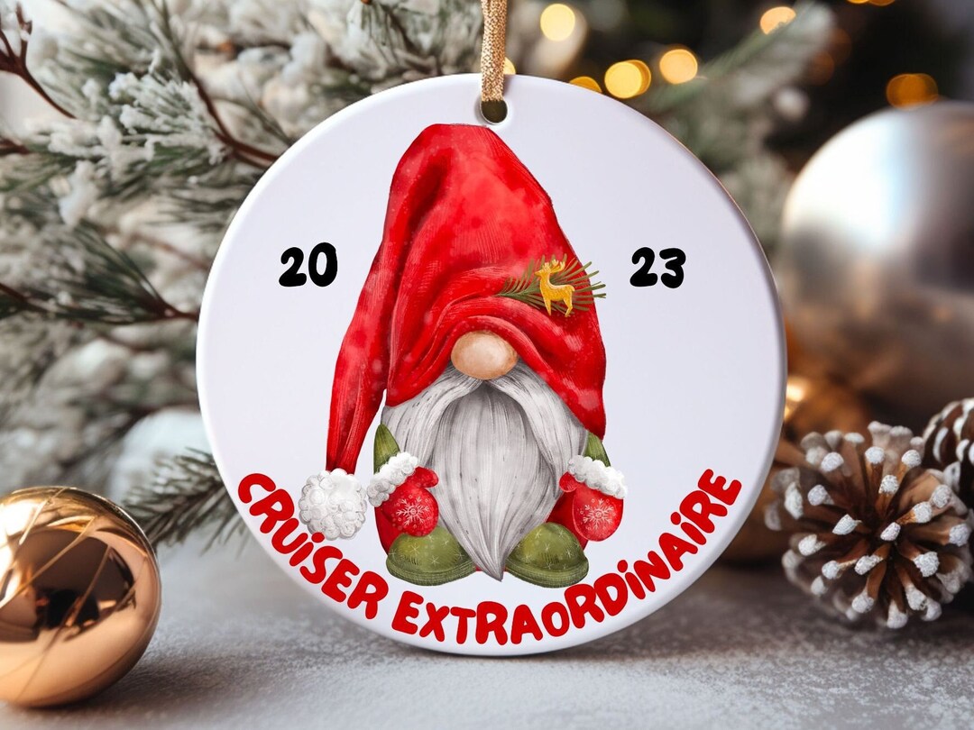 Christmas Cruise Ornament Christmas Gift Cruiser Ornament Etsy