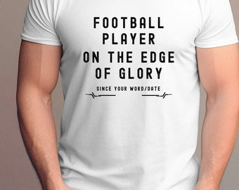 Unisex Custom Football Lover Shirt, Fun Saying Football Fan Shirt, Personalized Football Player Shirt, Humor Sports Shirt, Sports Gift