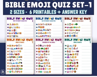 Bijbelemojiquiz: kerkspelletjes en bijbelstudie (pdf-download)