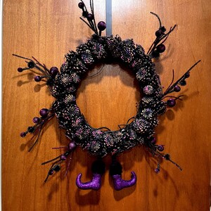 playful gothic wreath