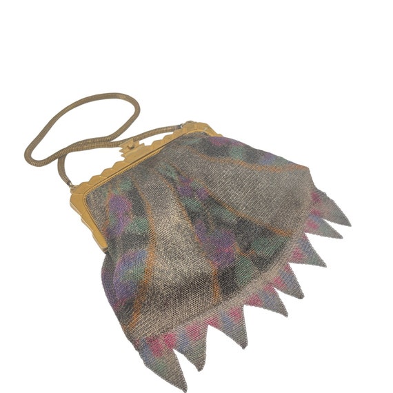 Art Deco Whiting and Davis Mesh Purse Antique Pur… - image 1