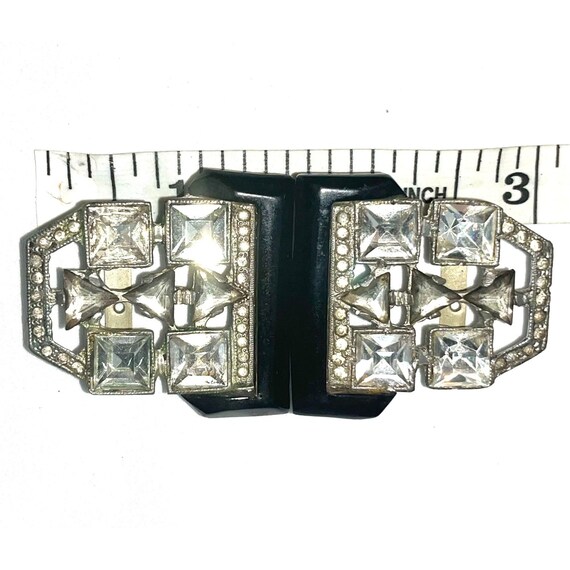 Boucle De Ceinture Western à Croix Avec Strass Et Imprimé Animalier - Occasion En Excellent état