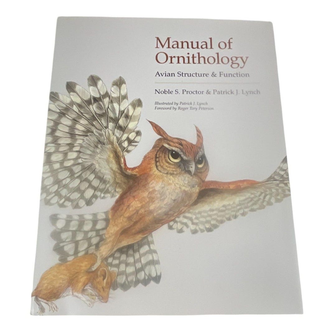 Manual of Ornithology: Avian Structure & Function Hardcover - Etsy
