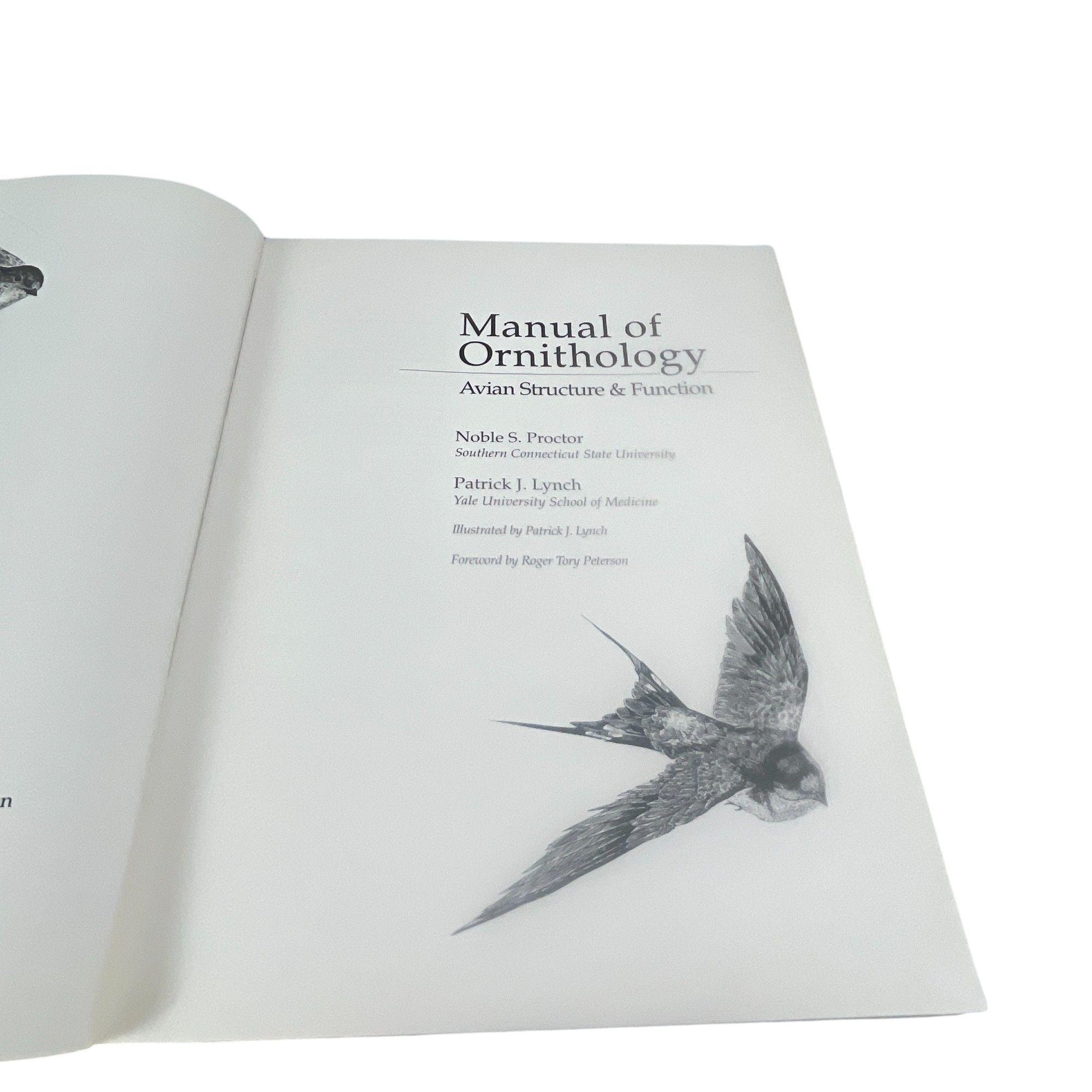 Manual of Ornithology: Avian Structure & Function Hardcover - Etsy