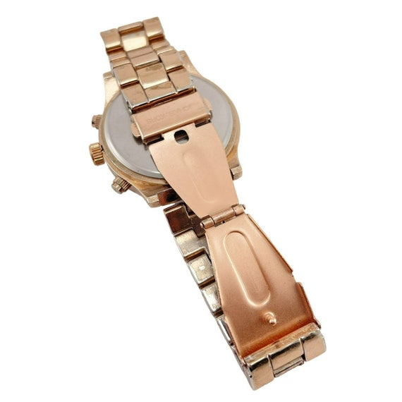 Michael Kors Runway Chronograph Rose Gold-Tone Stainless Steel Watch MK7481