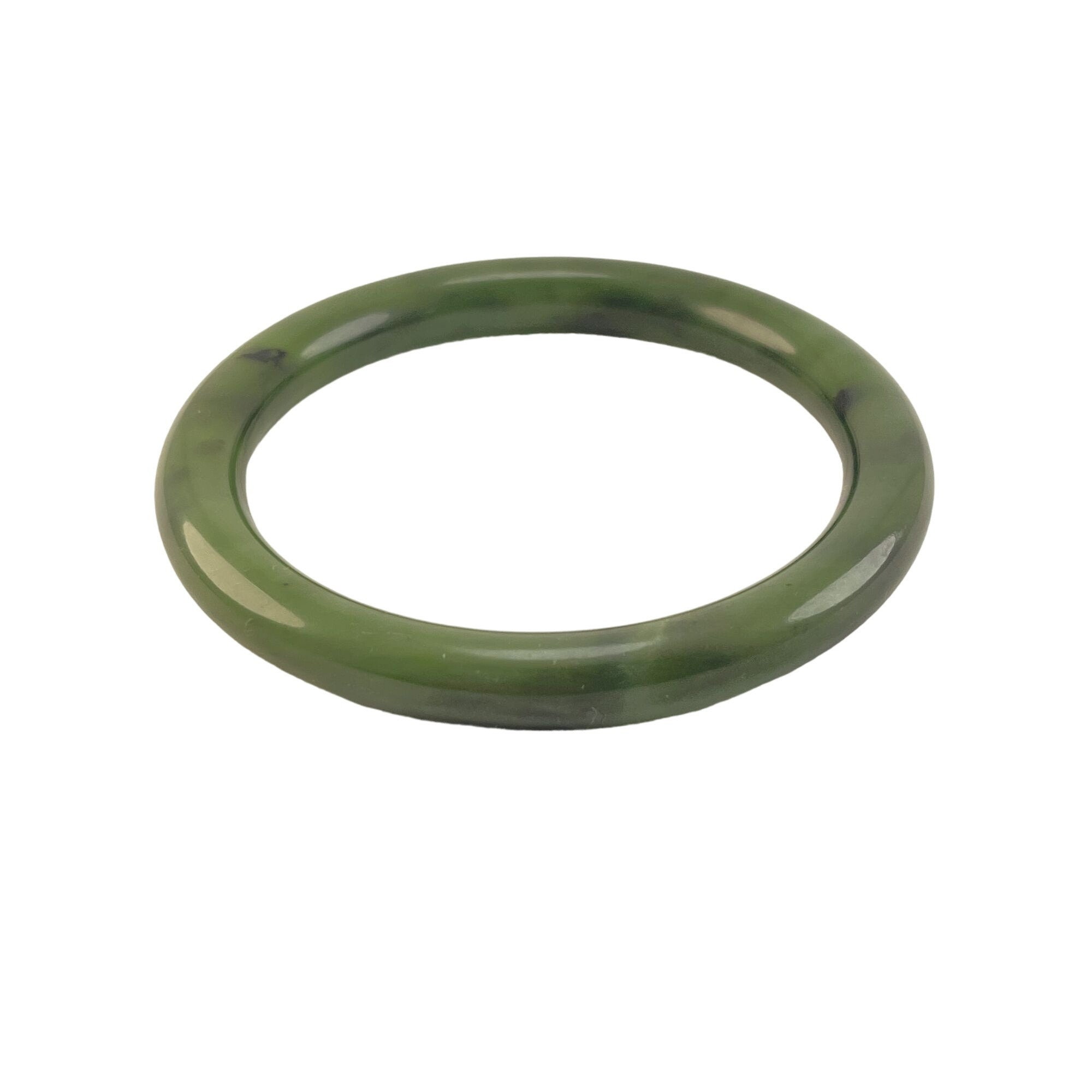 Rare Vintage Nephrite Green Jade Lucite Stretch Twist Flex Silver Metal Belt 1970 main image 2
