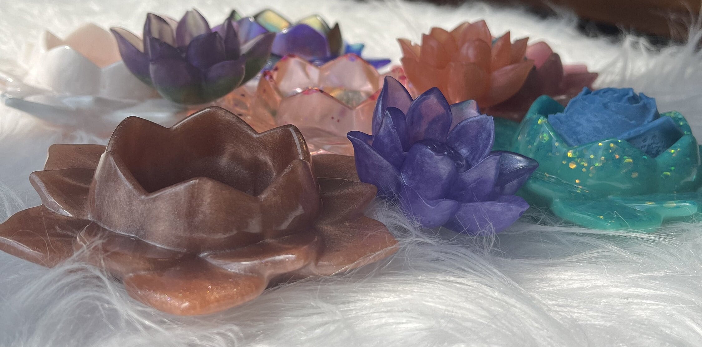 Lotus Tealight Candle Holder