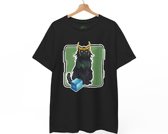Lokitty Unisex Baumwolle T-Shirt