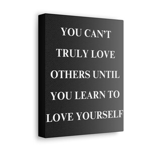 Motivational Wall Art Canvas Gallery Wraps