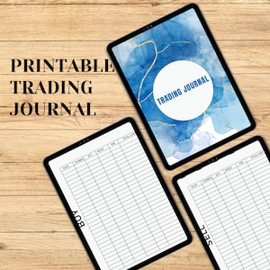 Trade Journal, Investing Template, Crypto Journal, Crypto Log book, Trading Journal, Trading Planner, Forex Journal, nft daily planner