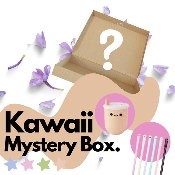 Kawaii Mystery Box [Cute Blind Box, Japanese Goody Bag, Surprise mix, Pusheen, Stationary, Homewear, Accessories, Jewelry, Lifestyle]