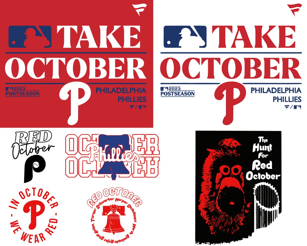 Phillies Take October Png Phillies 2023 Red October Png Shirt