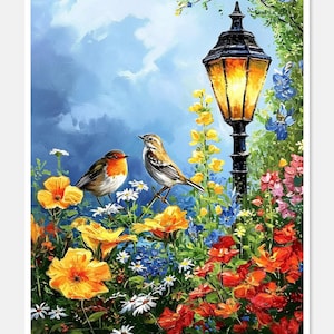 Song of Summer 2 - Getelde kruissteekpatronen - Afdrukbare tabel in pdf-formaat Handwerken Borduren Knutselen DIY DMC-kleur