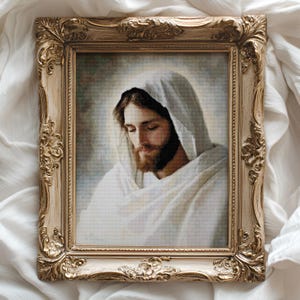 Grace and Truth 2 - Getelde kruissteekpatronen - Afdrukbare tabel in pdf-formaat Handwerken Borduren Knutselen DIY DMC-kleur