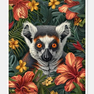 Bloemen maki gezicht - getelde kruissteekpatronen - afdrukbare grafiek pdf-formaat handwerken borduren ambachten DIY DMC kleur
