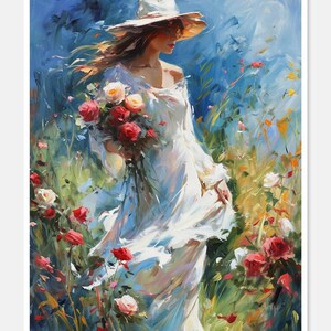 Meadow Elegance 2 - Getelde kruissteekpatronen - Afdrukbare grafiek PDF-formaat Handwerken Borduren Knutselen DIY DMC-kleur