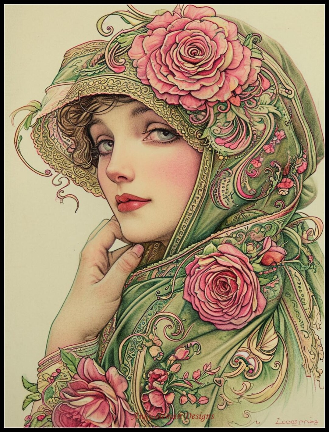 Radiant Reverie Counted Cross Stitch Patterns Printable Chart PDF ...