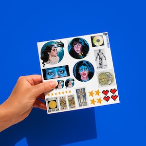 Magdalena Bay Stickers Sheet 6''x6'' DTF - Magdalena bay stickers - Imaginal disk (Original design)