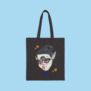 Art Angels Baumwolltasche (Original Design) Black