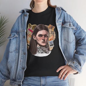 Preacher&#39;s Daughter - Sun Bleached Flies - Unisex Heavy Cotton Tee (Original design)