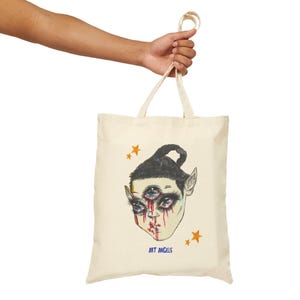 Art Angels Baumwolltasche (Original Design) Bild 3