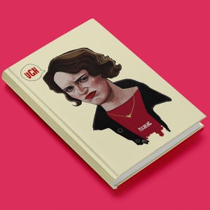 Fleabag Ugh! - Hardcover Journal Matte (Original design)
