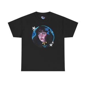 May include: Black t-shirt with a blue and white illustration of a woman with the text "Cry for Me" and "The Original 2012" on it.