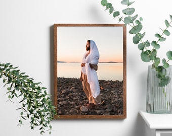 Sé todavía mi alma / Descarga digital / Arte de Jesús / Cristo / Salvador / Arte cristiano / Arte de la pared de Jesús / Arte SUD