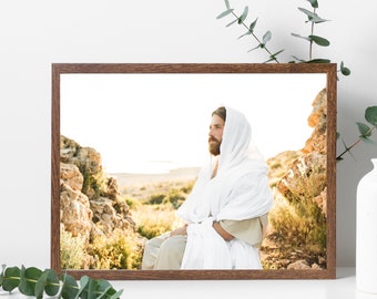 Príncipe de Paz / Descarga Digital / Arte de Jesús / Cristo / Salvador / Arte Cristiano / Arte de la Pared de Jesús / Arte SUD