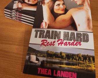 Train Hard, Rest Harder signed paperback