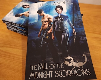 The Fall of the Midnight Scorpions signed paperback