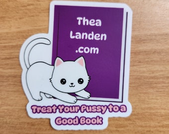 Treat Your Cat sticker