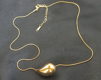 Collier tendance en acier inoxydable 18 carats - Imperméable et épais - Dupe de collier Bottega - Cadeau parfait pour elle - Fête des Mères