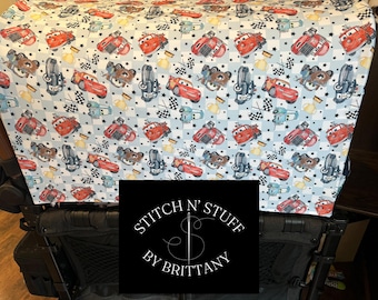 Cars Canopy for  Wonderfold Wagon, Rainbow Baby, Joymor Wagon