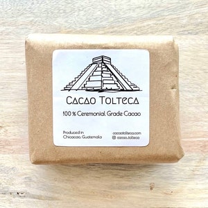 8oz 100% Pure Ceremonial Grade Cacao - Sustainably Sourced