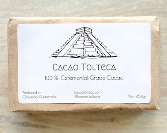 100% Pure Ceremonial Grade Cacao - Sustainably Sourced