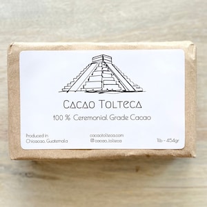 100% Pure Ceremonial Grade Cacao - Sustainably Sourced