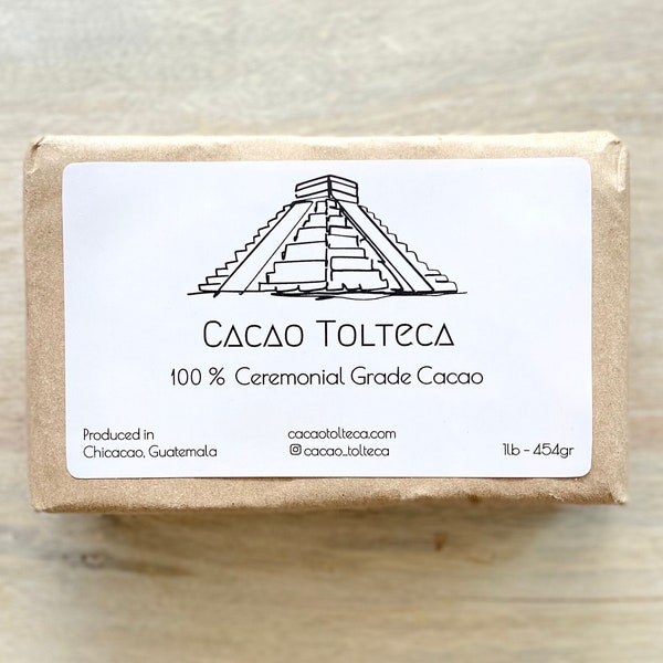 100% Pure Ceremonial Grade Cacao - Sustainably Sourced