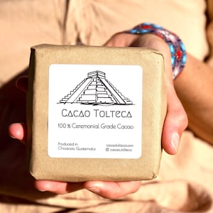 8oz 100% Pure Ceremonial Grade Cacao - Sustainably Sourced