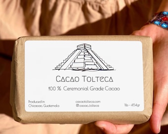 Cacao de cérémonie 100 % pur - Issu de sources durables